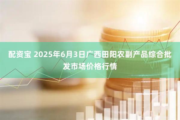 配资宝 2025年6月3日广西田阳农副产品综合批发市场价格行情